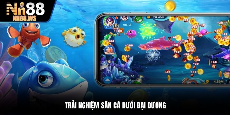 Trải nghiệm săn cá dưới đại dương